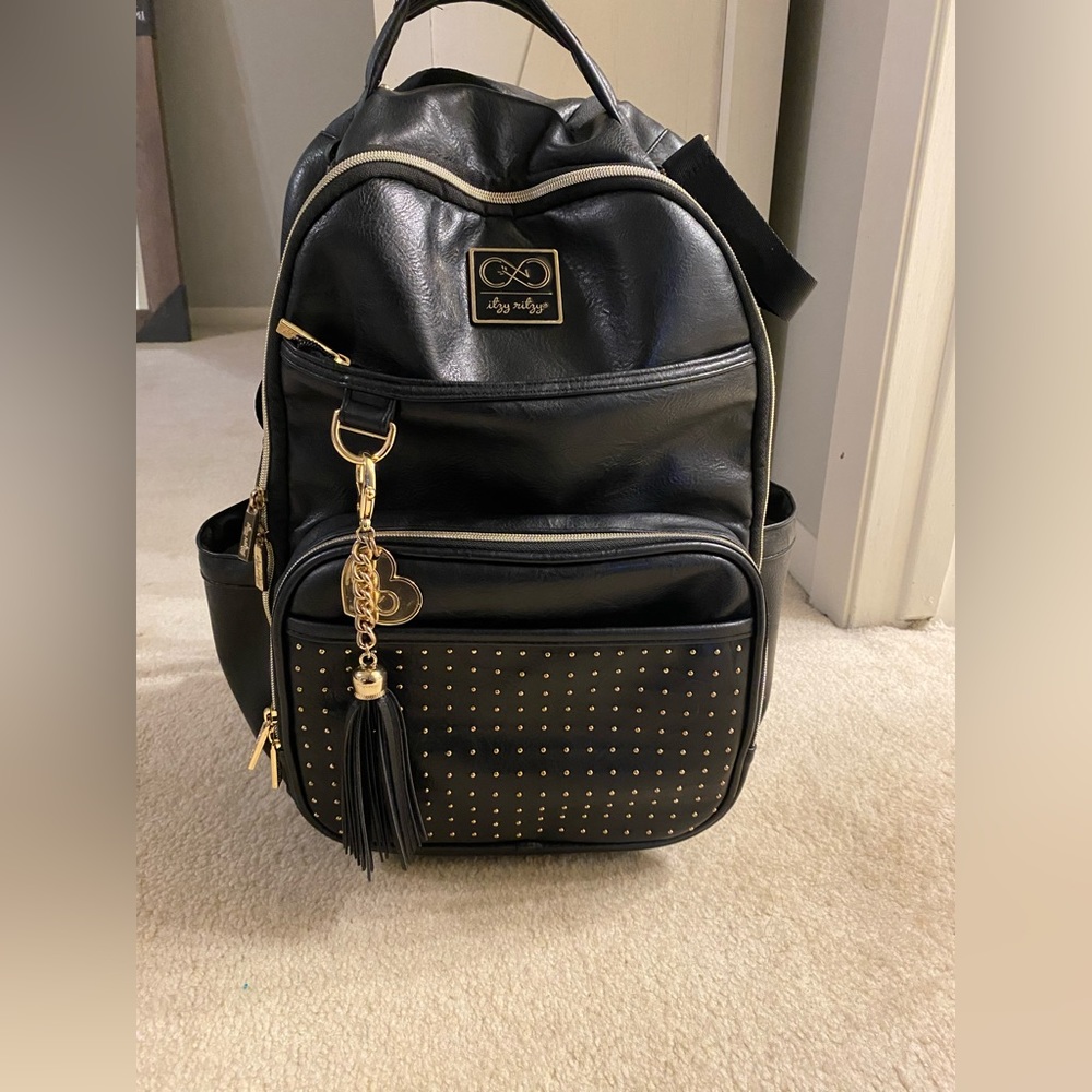 Itzy Ritzy Studded Diaper Bag by Chelsea & Cole- boss bag